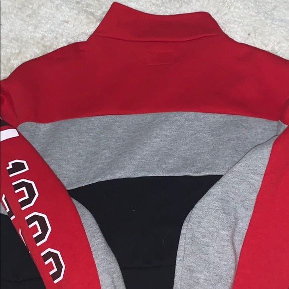 quarter zip cropped sweater - Picture 3 of 3